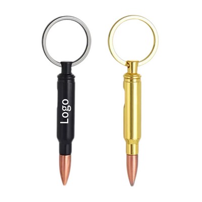 Bullet Design Opener Keychain
