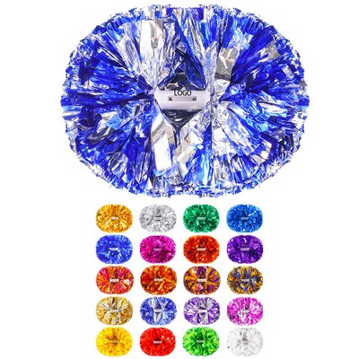 Metallic Cheerleading Pom Poms