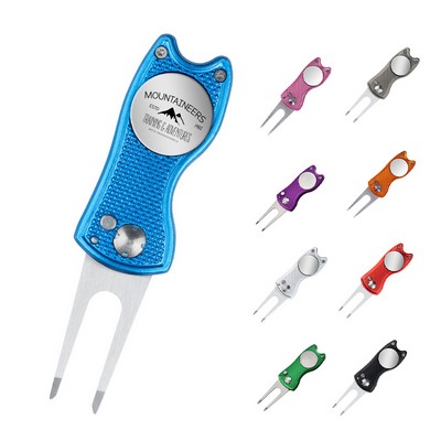 Foldable Golf Divot Tool