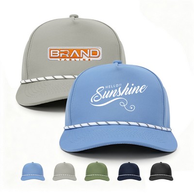Quick Dry Water-Repellent Performance Rope Cap