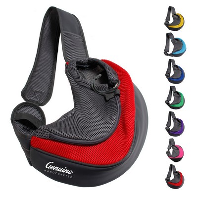Mesh Pet Carrier Sling Bag