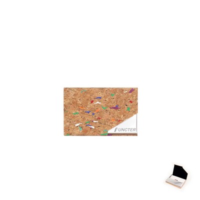 Soft Wood Cork Card Holder Business Card Case Name Card Holder