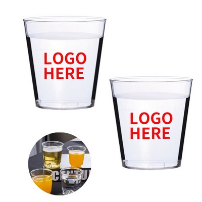 2 OZ Heavy-Duty Clear Plastic Shots