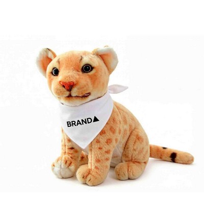 8" Sitting Lion Cub