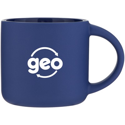20 oz Minolo Ceramic Coffee Mug (Matte Royal Blue)