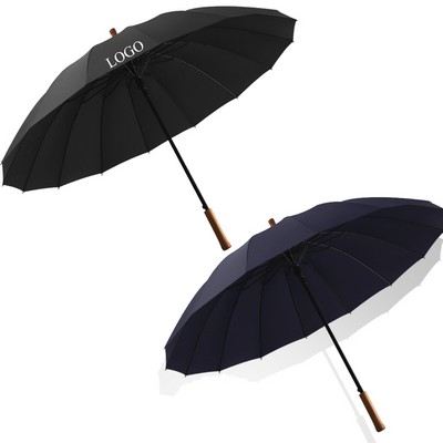 Wooden Handle Business Umbrella