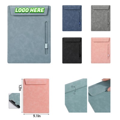 A4 Leather Conference Pad