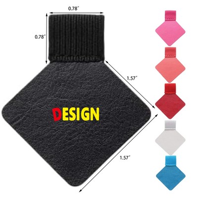 Self Adhesive Pu Leather Pen Ring Holder