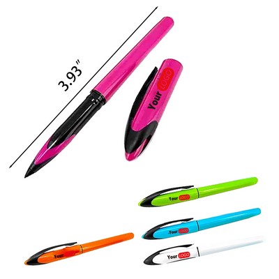 Blue Ink 0.5mm Fine Rollerball Pen