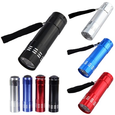 Mini LED Flashlight w/ Lanyard