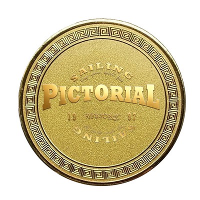 Custom Double-Sided Alloy Arcade Token and Reward Coin