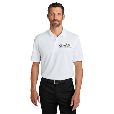 Port Authority® Dry Zone® Stain-Release Grid Polo