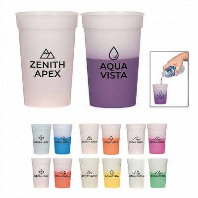 Custom Logo Color Changing Stadium Cup