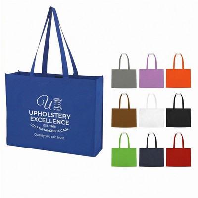Large Foldable Promotional Giveaway Tote