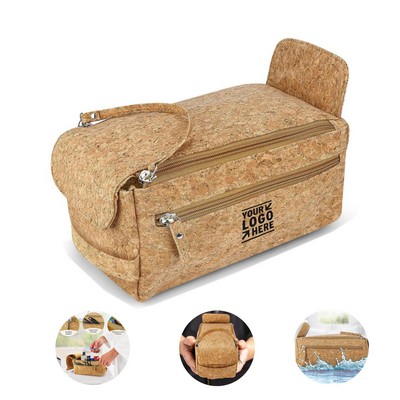 Eco-Friendly Cork Toiletry Organizer