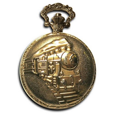 Pocket Watch w/Chain (Train)