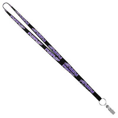 1/2" Recycled Econo Lanyard (Factory Direct) 10-12 Weeks Ocean
