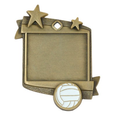 Frame Medals - "Volleyball"