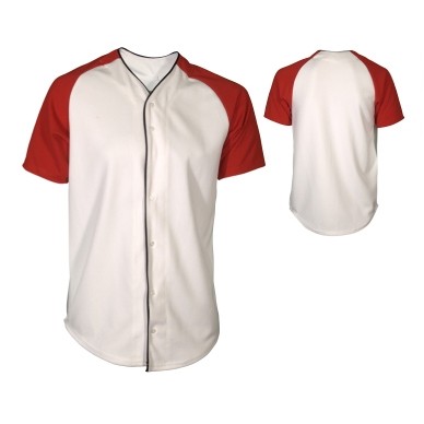 Youth Pro-Style Textured Mesh Full Button Baseball Jersey Shirt w/ Raglan Sleeve