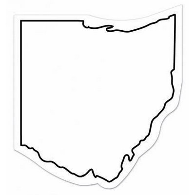 Ohio State Shape Magnet - Full Color