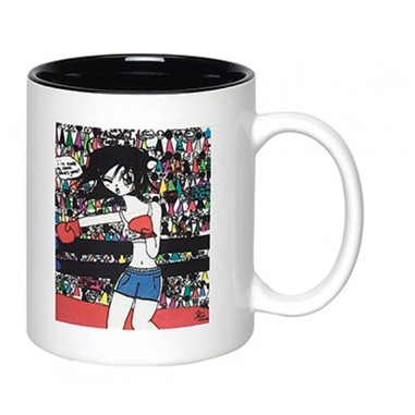 11 Oz. Full Color Sublimated Ceramic 2 Tone Mug