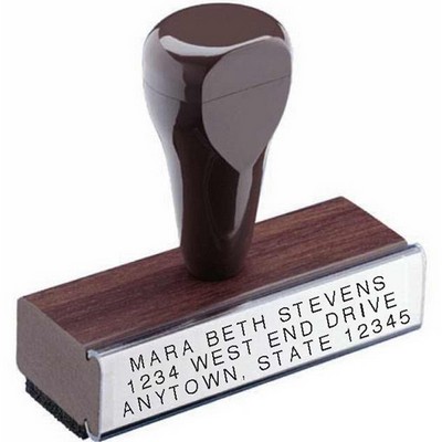 Hand Stamp (Up to 4 Square Inch)