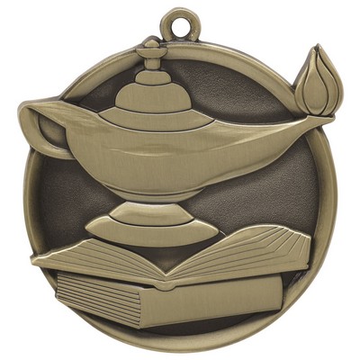 Knowledge Mega Medal - 2-1/4"