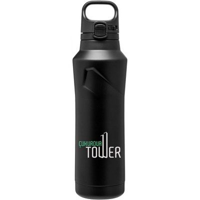20.9 oz h2go Houston (Matte Black)