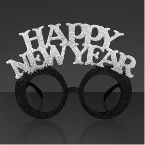 New Years Eve Party Glasses (NON-Light Up) - BLANK