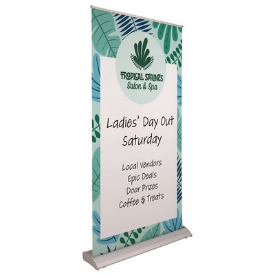 46.5" Deluxe Pro Retractor (1-Banner, Dry-Erase Media)