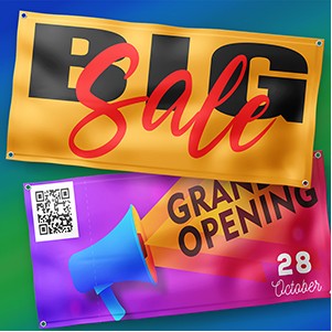 13 Oz. Reinforced Vinyl Digital Banner (2' x 6')