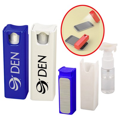 0.35 Oz.Spray Bottle w/Sanitizer & Cleaner for Cell Phone