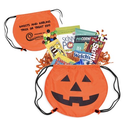 Pumpkin Bag with Candy Assortment
