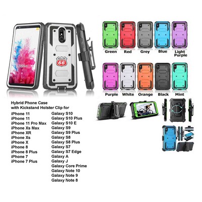 iBank® Shockproof Case works with Galaxy A10e/A15/A16/A23/A32/A52 + Screen Protector