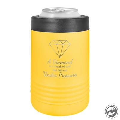Powder Coated Yellow Can Holder