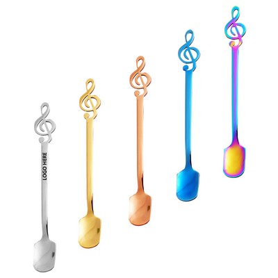 5.11" Music Note Square Coffee Spoon