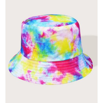 Dye Sub Bucket Hat W/ Pms Color Matching