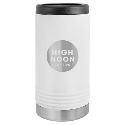 Polar Camel Slim Can Holder (White)