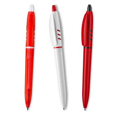 Pisa Click Action Plastic Ballpoint Pen Carbon Neutral Made in Italy