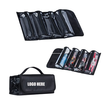 Foldable Makeup Brush Bag