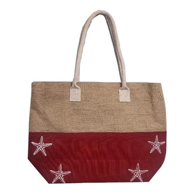 Jute / Cotton Resort Tote