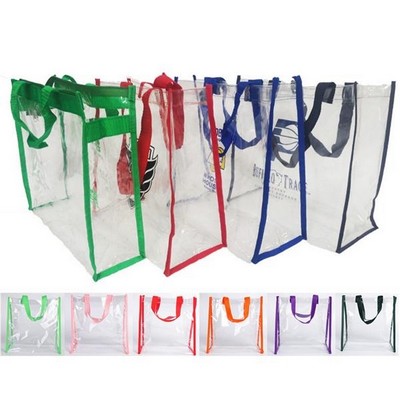 Clear Open Tote Bag