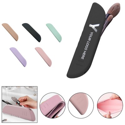 Silicone Cosmetic Brush Case