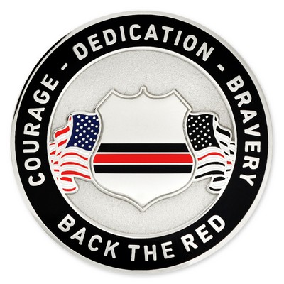 Thin Red Line Large Ball Marker