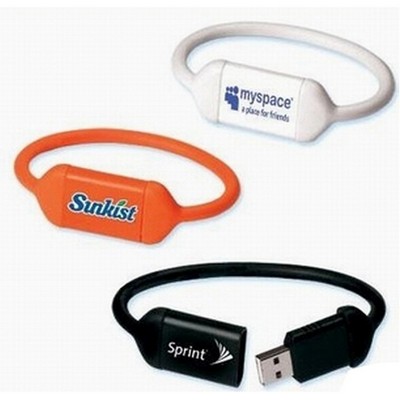 16 GB Wristband Silicone USB Flash Drive Bracelet