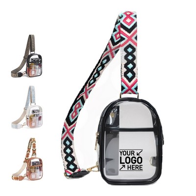 Heavy Duty Clear Sling Bag