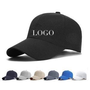 Quick-Drying Polyester Breathable Baseball Cap