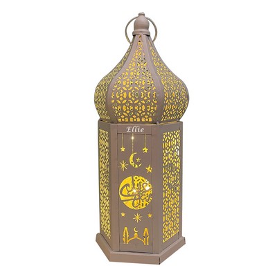 Iron Vintage Castle lamp LED lantern light