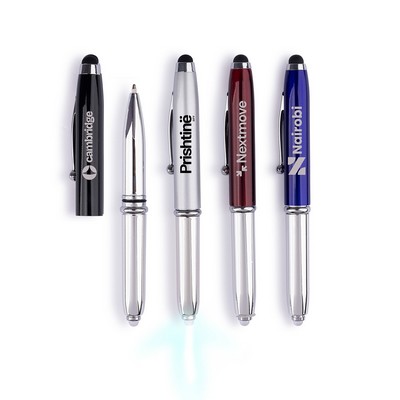 Empress Stylus Lightup Ballpoint Metal Pen