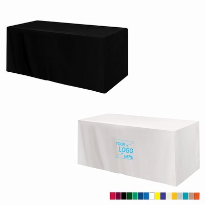 8ft Soft Stretch Fitted Table Cover